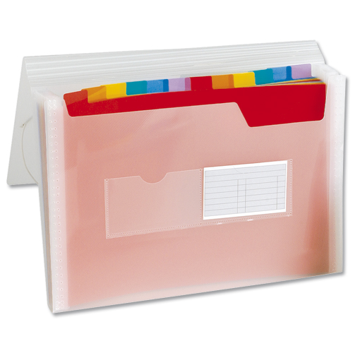 Europa 13 Pocket Expanding File Assorted alternative image 2