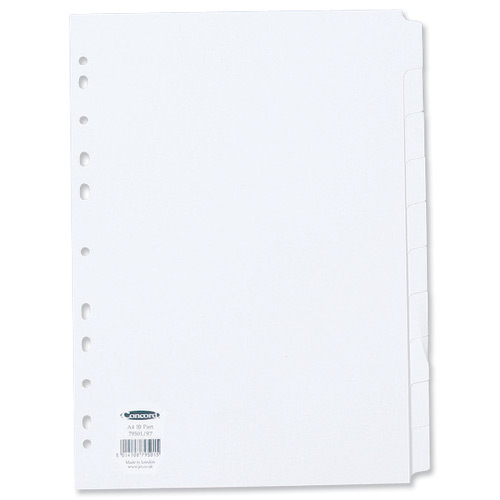 Concord 10 Part Divider White alternative image 2