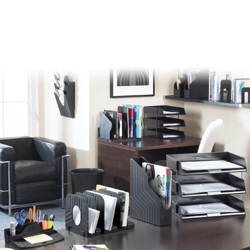 Avery System Letter Tray Black alternative image 4