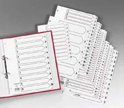Concord Index A4 1-10 Clear Tabs alternative image 3