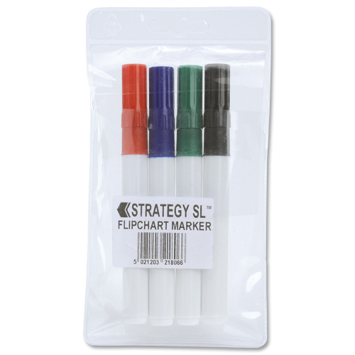 Drywipe Marker Assorted Bullet [Wallet of 4] alternative image 2