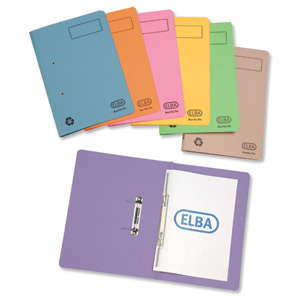 Spirosort Spring File Foolscap Green [Pack of 25] alternative image 2