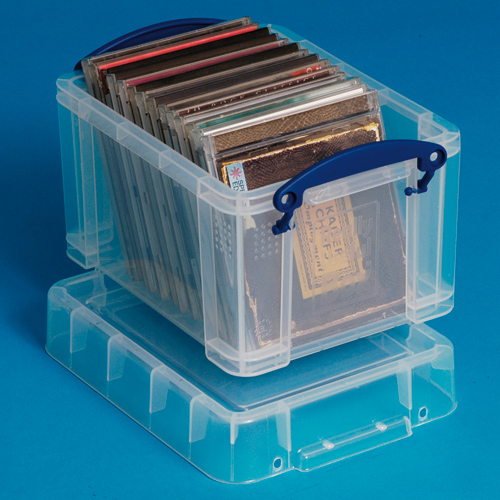 Really Useful 3 Litre Box with Lid Clear alternative image 2
