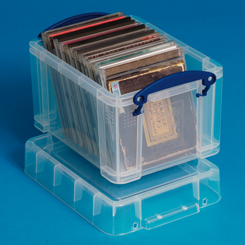 Really Useful 3 Litre Box with Lid Clear alternative image 3