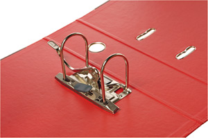 Esselte A4 Lever Arch File PVC 75mm Red [Pack of 10] alternative image 2