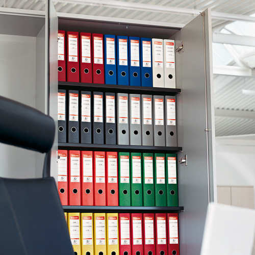 Esselte A4 Lever Arch File PVC 75mm Red [Pack of 10] alternative image 5