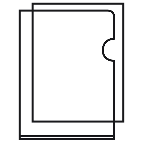 Esselte Clear Embossed A4 Folder [Pack of 100] alternative image 3