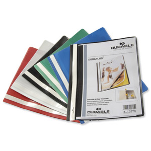 Durable Quotation Folder A4 Blue [Pack of 25] alternative image 2