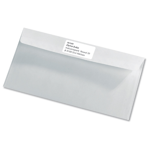 Dymo Large Return Address Labels 25x54mm Permanent [Pack of 500] alternative image 2