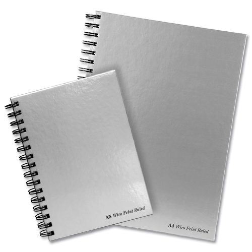 Pukka Pad Wirebound Book A4 Silver [Pack of 5] alternative image 3
