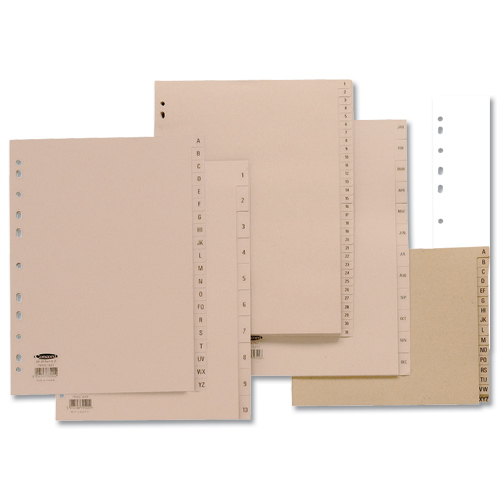 Concord Divider A4 A-Z Buff alternative image 3