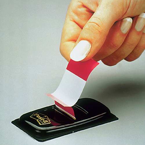 Post-It Index Tabs 25mm Red [Pack of 12] alternative image 2