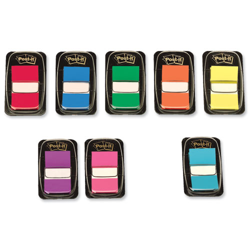 Post-It Index Tabs 25mm Red [Pack of 12] alternative image 5