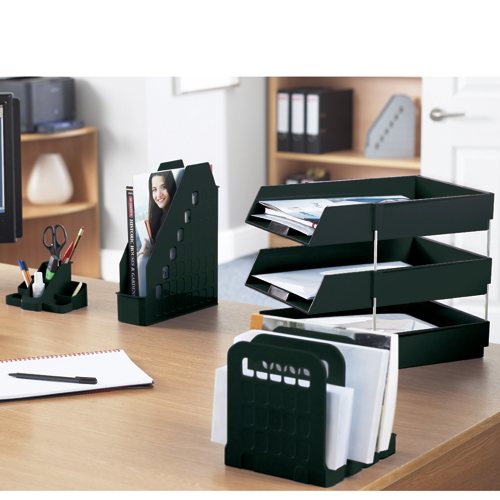 Avery Myers Duet Letter Tray Black alternative image 4