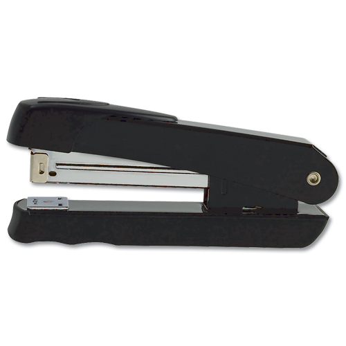 Rexel Meteor Stapler Half Strip Black alternative image 2
