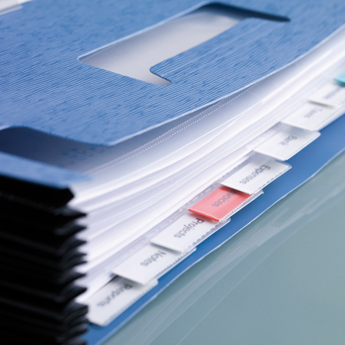 Dymo D1 Labels 12mm Black on Clear alternative image 4