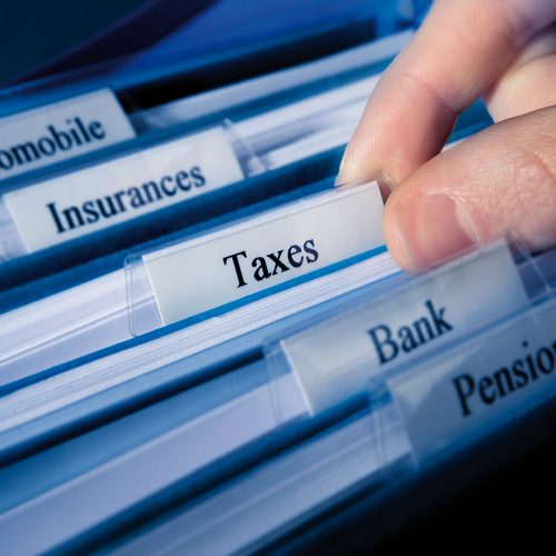 Dymo D1 Labels 12mm Blue on White alternative image 5