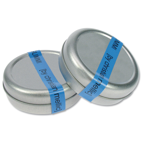 Dymo D1 Labels 12mm Black on Blue alternative image 4