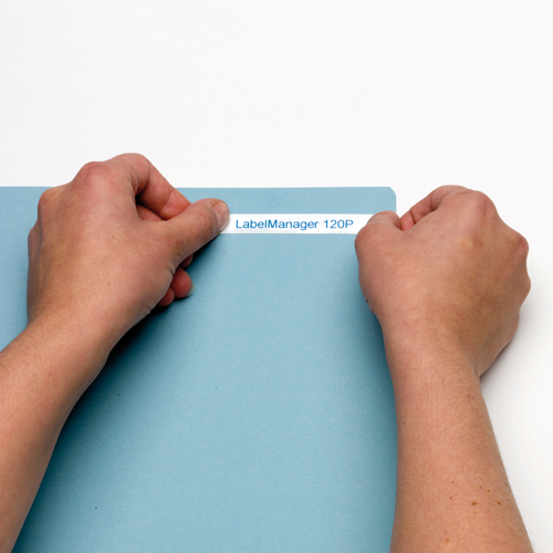 Dymo D1 Labels 12mm Black on Yellow alternative image 4