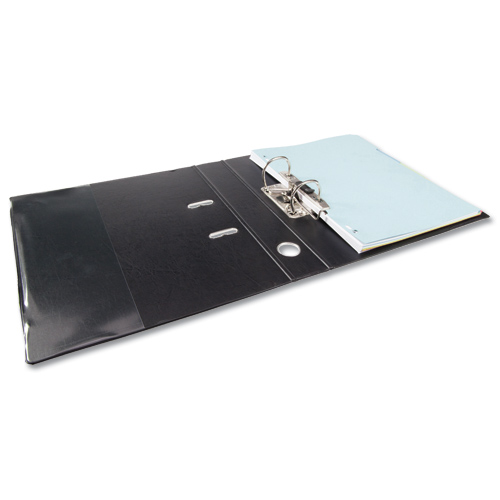 Elba Lever Arch File Plastic A4 Black alternative image 2