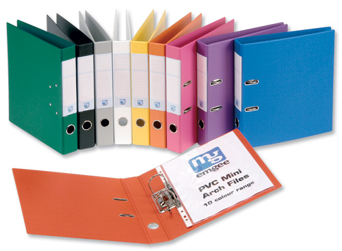 Elba Lever Arch File Plastic A4 Black alternative image 3