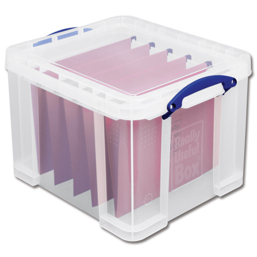 Really Useful 35 Litre Euro Box Clear alternative image 5