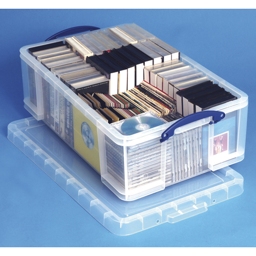 Really Useful 50 Litre Box Clear alternative image 2