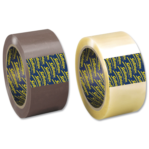 Sellotape Packaging Tape 50mmx66m Buff [Pack of 6] alternative image 2