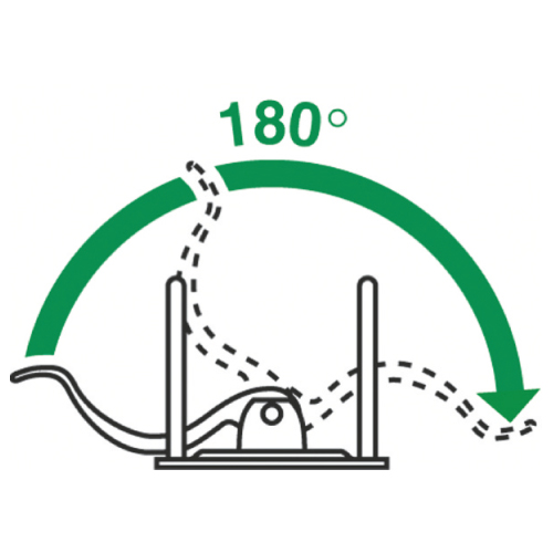 Leitz Wow Lever Arch File A4 85mm Pearl White [Pack of 10] alternative image 3