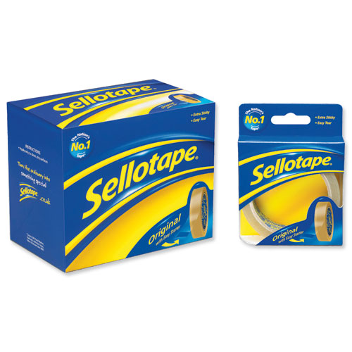 Sellotape Golden Tape 48mmx66m [Pack of 6] alternative image 2