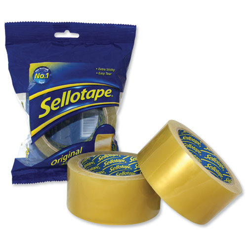Sellotape Golden Tape 48mmx66m [Pack of 6] alternative image 4