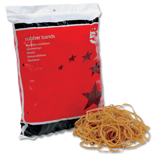Value Rubber Elastic Band No 32 3x76mm 454G Natural - RB32/454/Nat alternative image 2