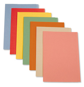 Value Square Cut Folder Manilla Foolscap 180GSM Green (Pack 100) - 44114PLAIN alternative image 2