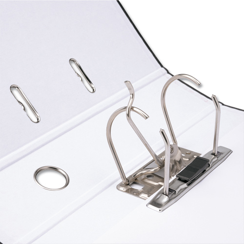 Value Lever Arch File A4 Marble [Pack of 10] alternative image 3