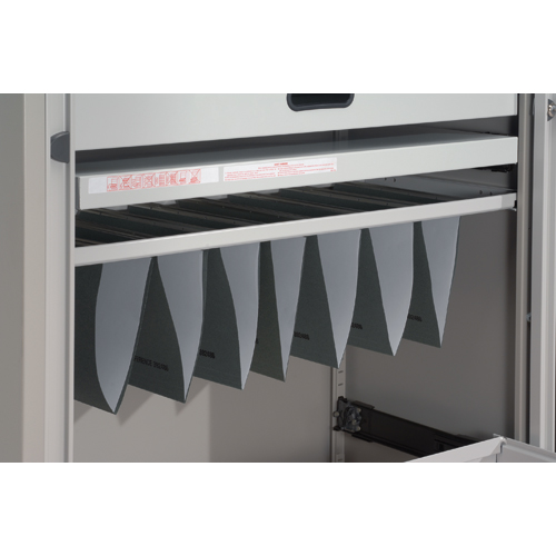 Bisley Lateral Filing Rail Grey alternative image 2