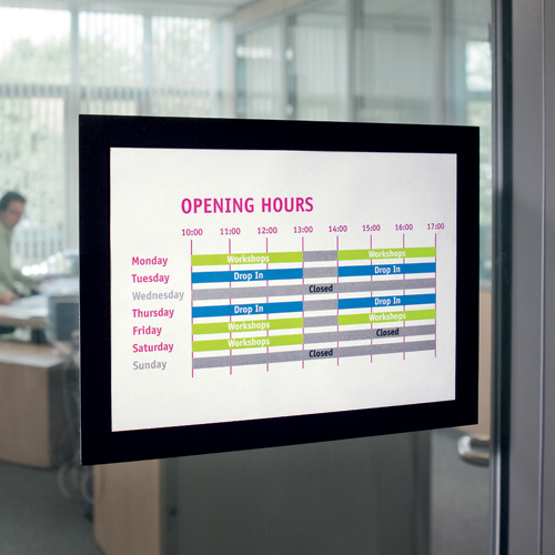 Durable Magaframe A4 Black [Pack of 2] alternative image 3