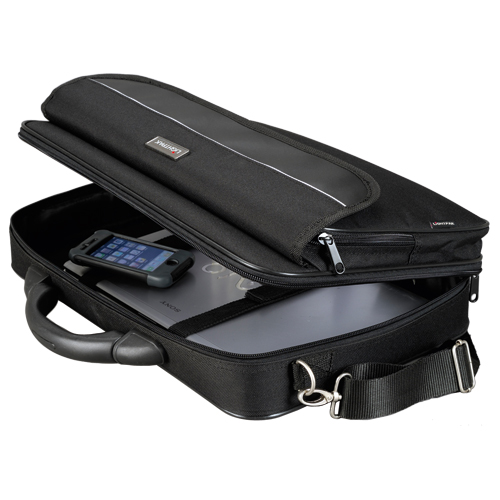 Lightpak ELITE S Small Laptop Bag for Laptops up to 15.4 inch Black - 46110 alternative image 2