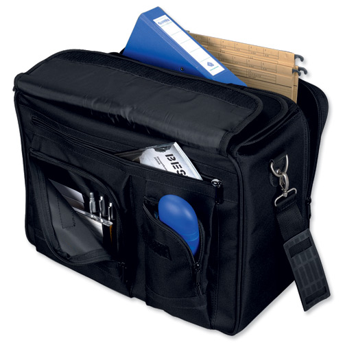 Lightpak The Flight Pilot Case for Laptops up to 17 inch Black - 46008 alternative image 2