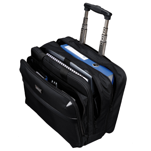 Lightpak X Ray Business Laptop Trolley for Laptops up to 17 inch Black - 46099 alternative image 2