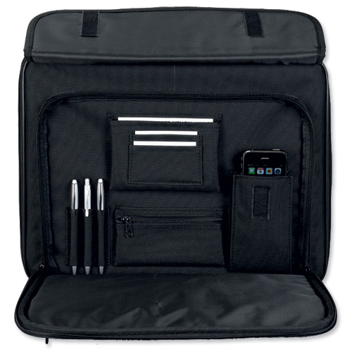 Lightpak Treviso Laptop Trolley Bag for Laptops up to 17 inch Black - 92702 alternative image 2