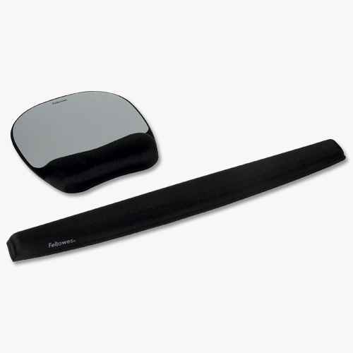 Fellowes Memory Mouse and Wrist Rest Streak Design alternative image 2