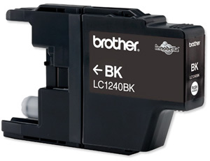 Brother LC1240BK Black Ink Cartridge (600 Pages) alternative image 2