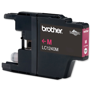 Brother LC1240M Magenta Ink Cartridge (600 Pages) alternative image 2