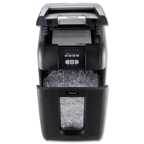 Rexel Auto+ 300X Shredder Black alternative image 3