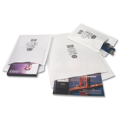 Jiffy Airkraft White 90x145mm [Pack of 150] alternative image 2