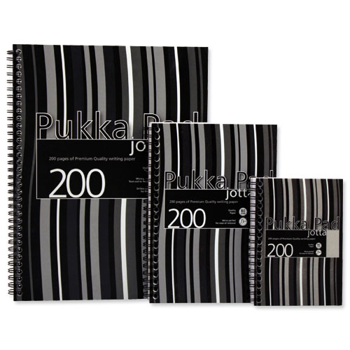 Pukka Pad Jotta Book Polypropylene A4 Black [Pack of 3] alternative image 3