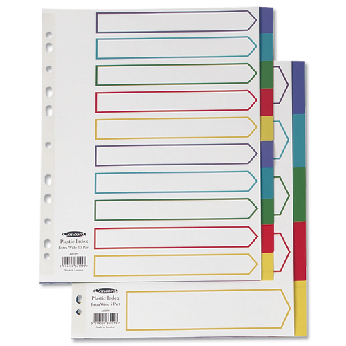 Concord Divider Extra Wide 5 Part Multicolour alternative image 2