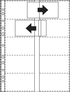 Nyrex Business Card Pocket [Pack of 10] alternative image 2