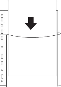 Nyrex Extra Capacity Pocket A4 Clear [Pack of 5] alternative image 2