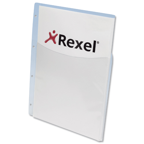 Nyrex Extra Capacity Pocket A4 Clear [Pack of 5] alternative image 4